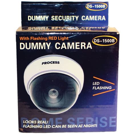 Dummy Dome Camera With LED, White Body | Moseley Virtual Solutions