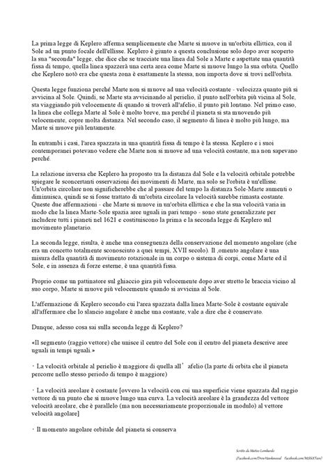 Seconda Legge Di Keplero 1
