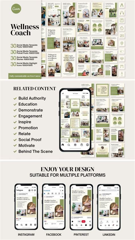 Whats Included • 30 Social Media Template Post 1080 X 1080 Px