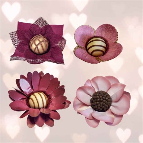 Forminhas Para Doces Unidades Margarida Pe Nia Rosa Nobre E Tulipa