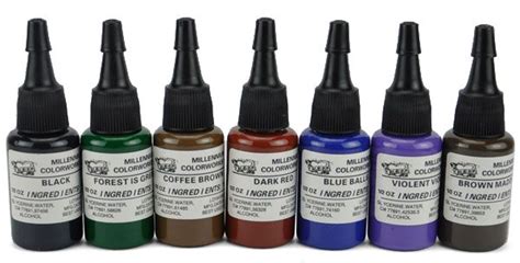 Moms Millennium 14 Primary Color Kit 1 Tattoo Ink 1 2oz Moms Ink Set