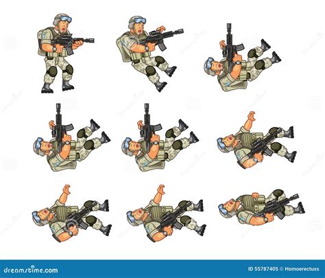 Soldier Sprite Sheet