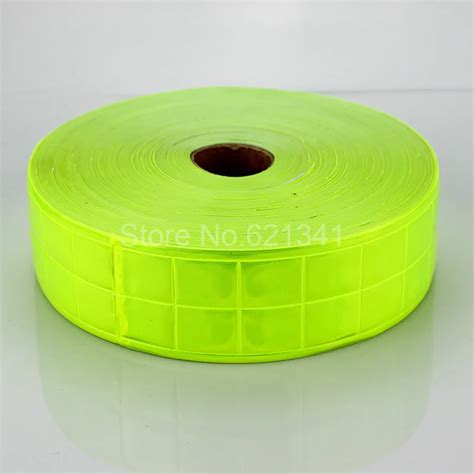 Aliexpress Buy Safety Shiny Green Reflective Tape Pvc Belt Stripe