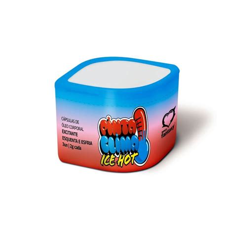 Pinta Clima Ice Hot Excitante Em C Psula Unidades Sexy Fantasy Litoral Sex Shop