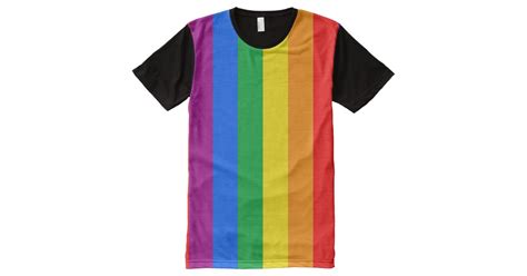 Lgbt Pride Flag Rainbow Flag All Over Print T Shirt Zazzle