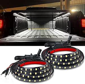 Amazon 2 PCS 60 Inch LED Truck Bed Lights With 180 White Leds