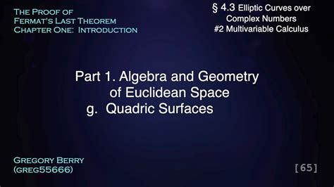 Visualizing Quadric Surfaces Multivariable Calculus 7 4321g