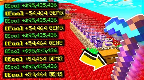 How To Make 2 Billion Every Hour In Minecraft Skyblock Minecraft