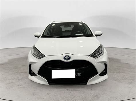 Toyota Yaris 1 5 Hybrid 5 Porte Trend Usata Colore Bianco Con 44503km 1