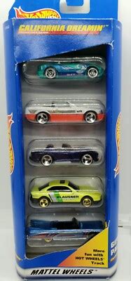 Hot Wheels California Dreamin 5 Pack 1997 EBay
