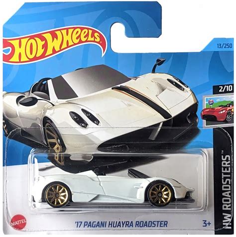 HOT WHEELS 17 PAGANI HUAYRA ROADSTER HW ROADSTERS 2 10 1 64 NOWY 0074299057854 Cena