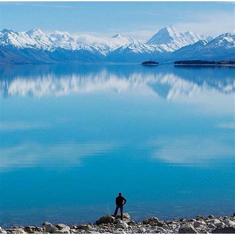 Lake Pukaki, New Zealand. photo by @new._zealand • #newzealand … | Visit new zealand, Travel ...