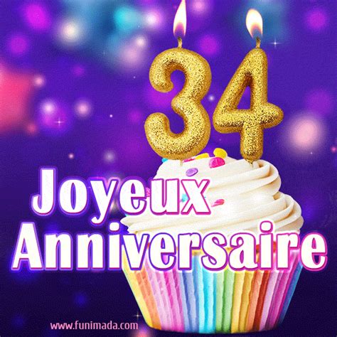 Joyeux Anniversaire 34 Ans 