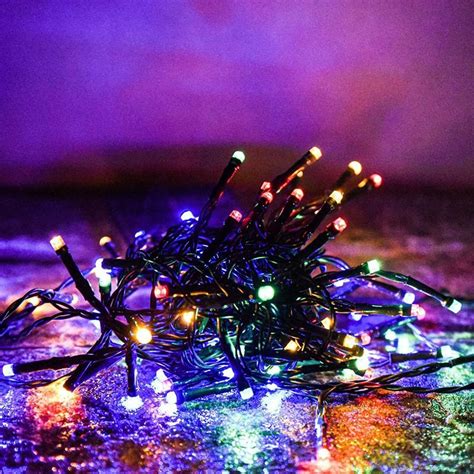 100LED уличные светодиодные солнечные гирлянды сказочный свет гирлянды ...