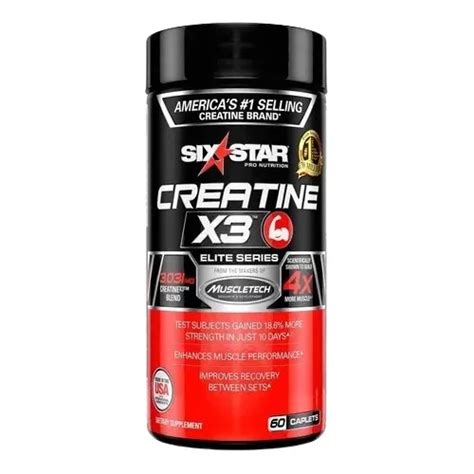 Creatina Muscletech Six Star Tabletas Elite Series