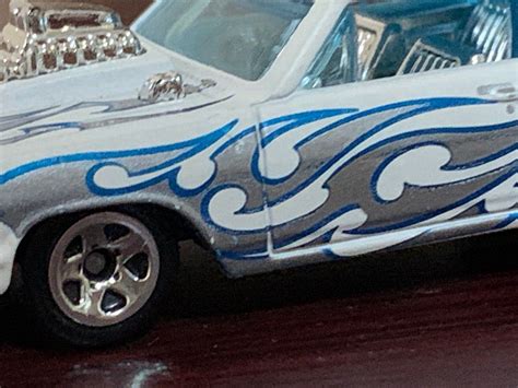 Hot Wheels 64 Chevy Chevelle SS White With Flames HW Workshop 3806 On Carousell