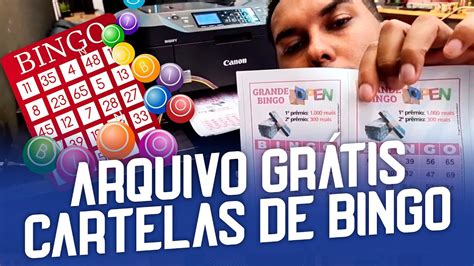 COMO FAZER CARTELA DE BINGO PERSONALIZADA ARQUIVO GRÁTIS YouTube