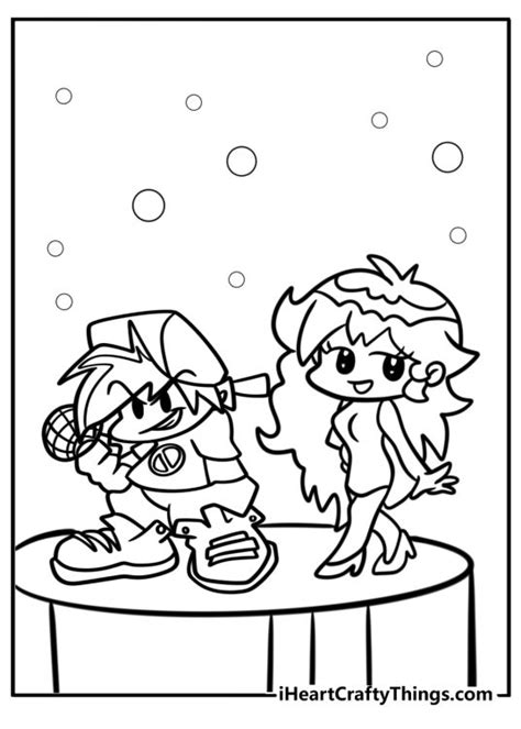 20 Friday Night Funkin Coloring Pages Printable Free Pdfs