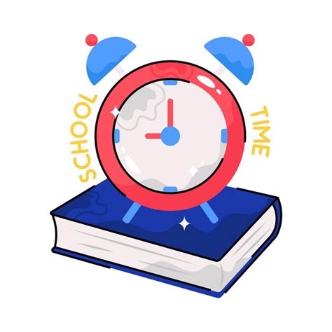 Premium Vector School Time Doodle Vector Filled Outline Sticker EPS