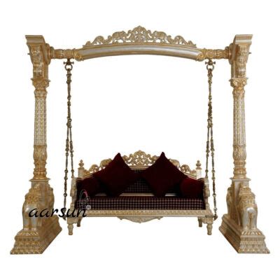 Handcrafted Indoor Swing Quality Wooden Jhula Yt