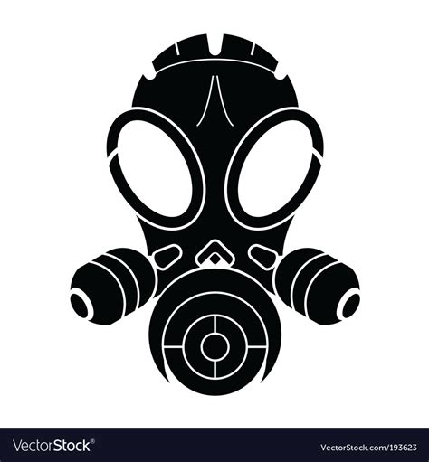 Gas Mask Royalty Free Vector Image VectorStock