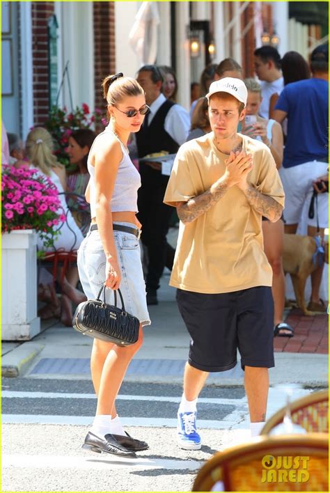 Hailey Justin Bieber Meet Up With A Friend For Lunch In Southampton