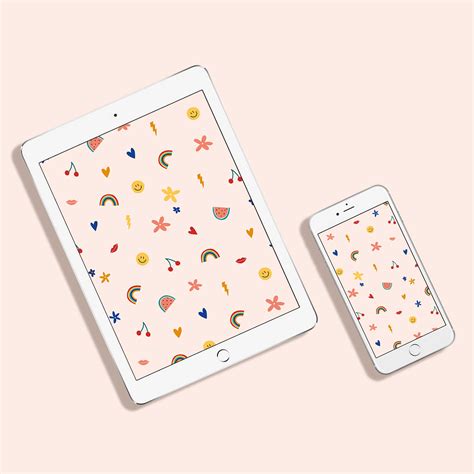 Sticker book desktop, phone and tablet wallpaper – makeandtell