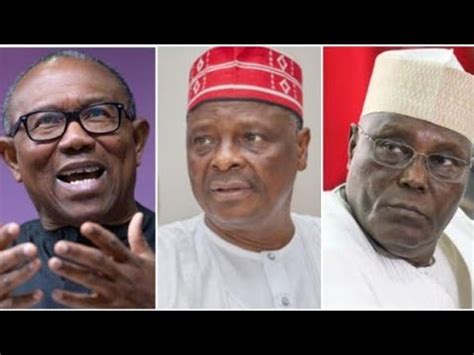 2027 Elections Atiku Obi Kwankwaso Have Agreed To Form Merger Party