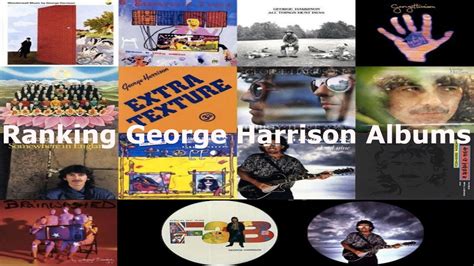 Ranking George Harrison Albums Youtube