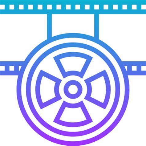 Movie reel Meticulous Gradient icon