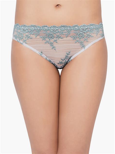 Buy Wacoal Women Grey Solid Lace Bikini Briefs Briefs For Women 19366194 Myntra