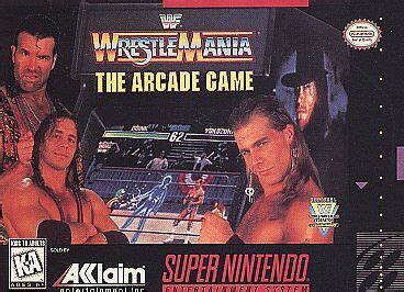 Wwf Wrestlemania The Arcade Game Super Nintendo Entertainment System