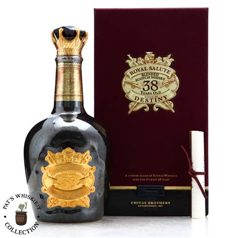 Chivas Royal Salute 38 Year Old Stone Of Destiny Whisky Auctioneer