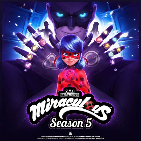 Final Miraculous Season 5 poster: Ladybug by alvaxerox on DeviantArt