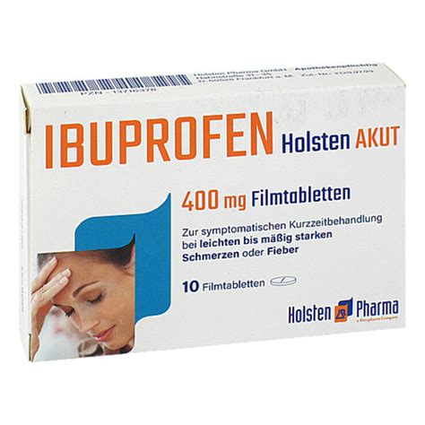 Ibuprofen Holsten Akut Mg Filmtabletten St Bei Aponeo Kaufen