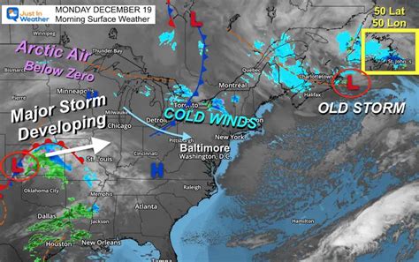 December 19 Colder Winds Today And Winter Storm Update - Just In Weather