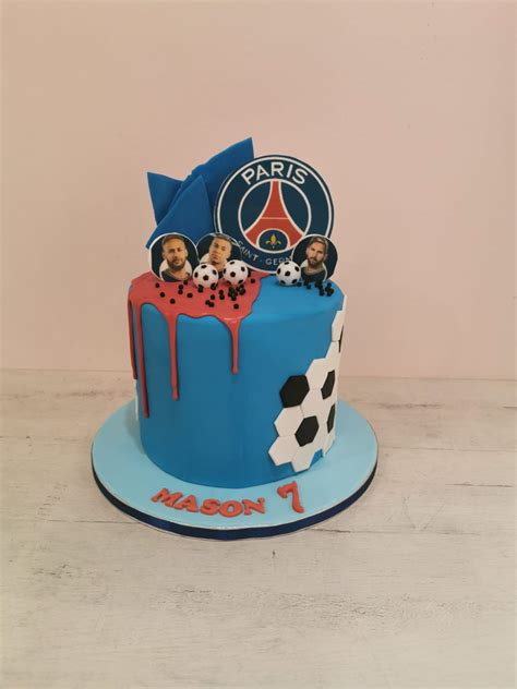 Paris Saint Germain Voetbal Taart Enjoy Cakes