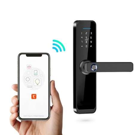 Tuya Serratura Smart Wifi Biometrica Per Impronte Digitali Lussuosa