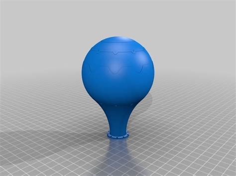 Printable Hot Air Balloons D Model D Printable CGTrader