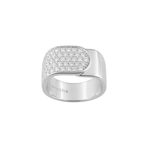 Achat Bague Guy Laroche en argent rhodié et oxydes de zirconium