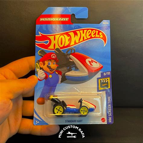 Hot Wheels Standart Kart Mario Kart Shopee Brasil