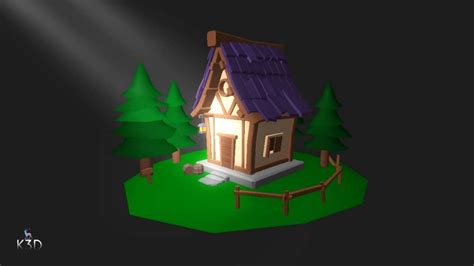 house 3d model sketchfab - Ethyl Bolen