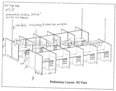 Office Cubicle Drawing At Explore Collection Of