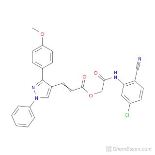 5 Chloro 2 Cyanophenyl Carbamoyl Methyl 3 3 4 Methoxyphenyl 1