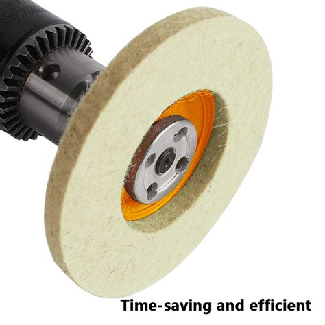 Pcs Mm Polishing Pad Wool Buffing Angle Wheel Grinder Felt