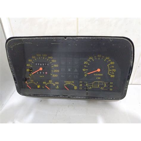 Painel De Instrumentos Veloc Metro Fiat Uno R Excelente Original