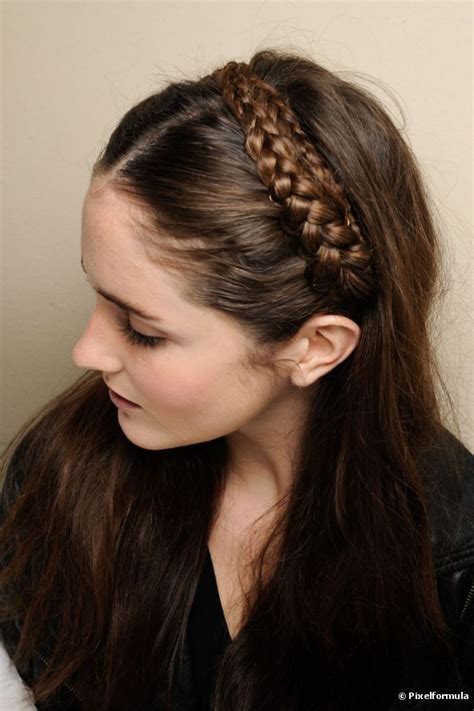 Braided Headband Hairstyle Tutorial Fab Fashion Fix