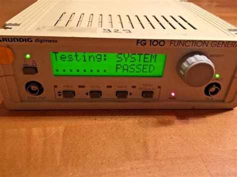 Grundig Electronics FG100 Function Generator FG 100 Nice Condition | eBay