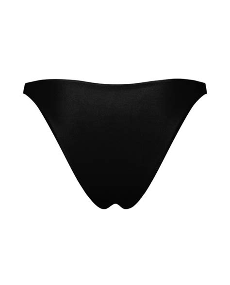 Black High Cut Bikini Ark Swimwear
