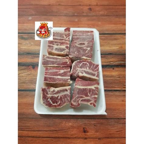 Jual Iga Sapi Import Short Ribs Aust Qualitas Super 1kg Shopee